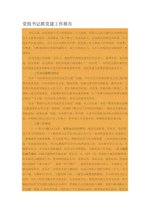 党组书记抓党建工作报告.docx