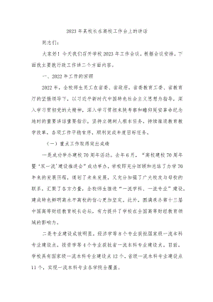 2023年某校长在高校工作会上的讲话.docx