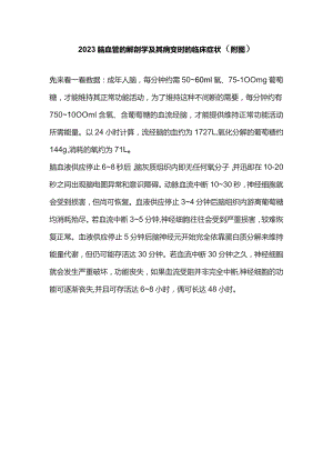 2023脑血管的解剖学及其病变时的临床症状（附图）.docx