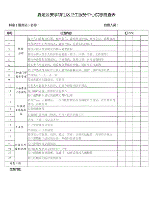 1（护理组、服务站）院感自查表2024.docx