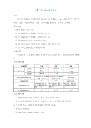 物业管理处.绿化养护分包商作业质量督导标准孟.docx