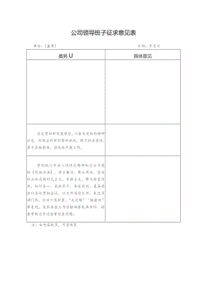 公司领导班子征求意见表.docx