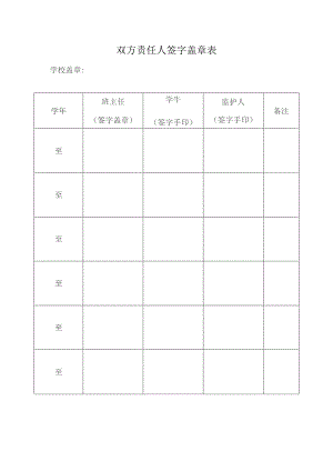 学校双方责任人签字盖章表.docx