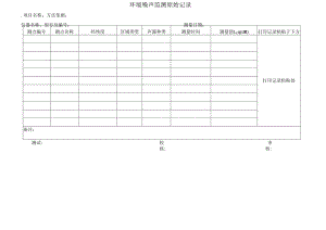 环境噪声监测原始记录表.docx