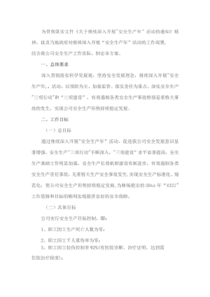 公司安全生产活动方案.docx