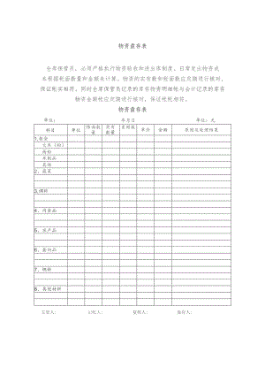 食堂物资盘存表.docx