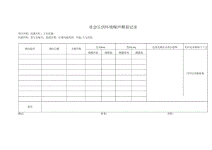 社会生活环境噪声测量记录表.docx