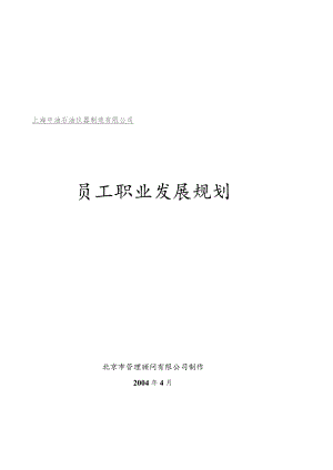 石油仪器制造有限公司员工职业发展规划.docx