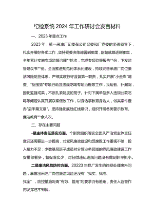 纪检系统2024年工作研讨会发言材料2.docx