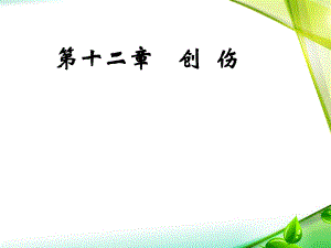 创伤 外科学第八版.ppt