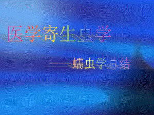 寄生虫蠕虫学总结.ppt