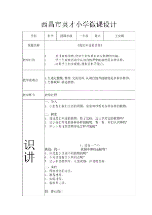 西昌市英才小学微课设计.docx