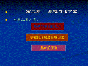 基础与地下室.ppt