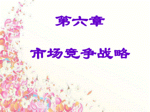 市场竞争战略分析.ppt