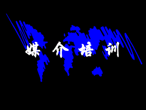 广告公司媒介培训资料.ppt