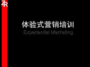 房地产体验式营销.ppt