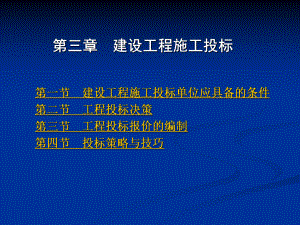 建设工程施工投标讲义.ppt