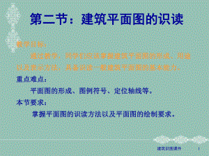 建筑平面图的识读.ppt