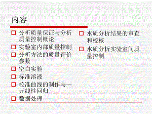 水质分析的质量保证与质量控制.ppt