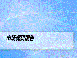 灯具市场调查报告.ppt