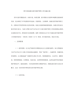 四川省加强石窟寺保护利用工作实施方案-全文及解读.docx