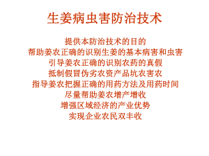 生姜病虫害防治.ppt