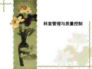 科室管理与质量控制.ppt