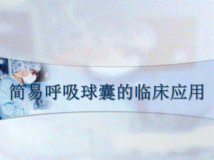 简易呼吸球囊的临床应用.ppt