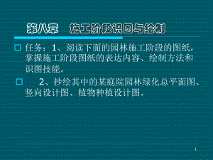 第8章：各类园林设计图表现.ppt
