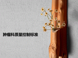 肿瘤科质量控制标准.ppt