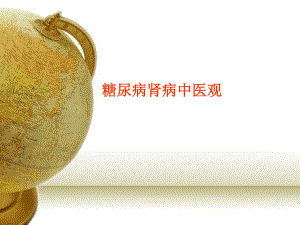 糖尿病肾病中医观.ppt