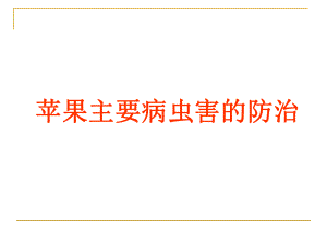 苹果病虫害防治.ppt