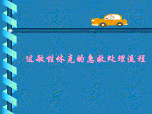 过敏性休克的急救及处理流程ppt.ppt