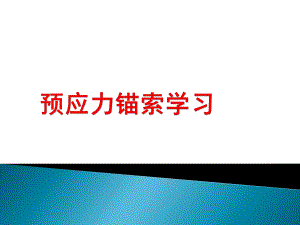 预应力锚索施工技术.ppt