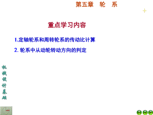 【机械设计基础】第五章轮系.ppt