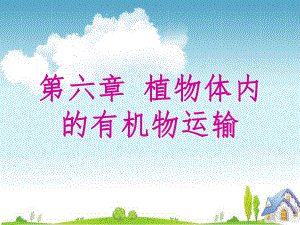 中国科学院大学植物生理学课件：植物生理学第六章.ppt