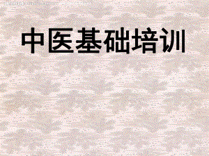 中医培训课件.ppt