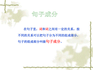 主谓宾定状补(简单明了).ppt