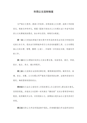 市局公文流转制度.docx