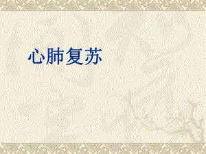 心肺复苏培训资料.ppt