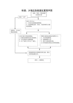 街道、乡镇应急救援处置程序图.docx