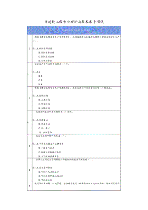 常州市建设工程专业理论和技术水平测试(附附答案解析).docx