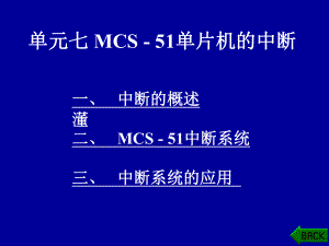 51单片机中断原理.ppt