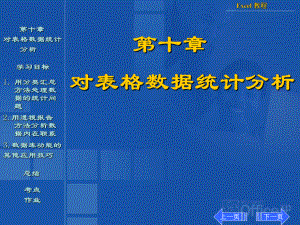 exl数据分析.ppt