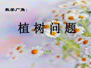 数学广角植树问题.ppt