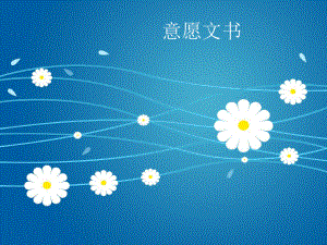意愿文书课件.ppt