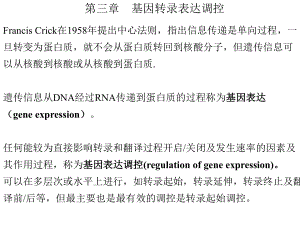分子生物学转录.ppt