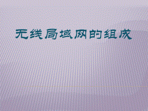 无线局域网的组成.ppt