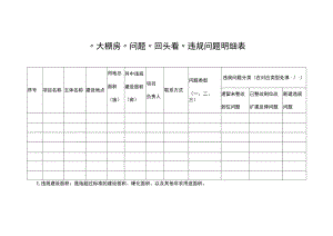 “大棚房”问题“回头看”违规问题明细表.docx