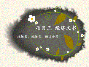 招标书投标书.ppt